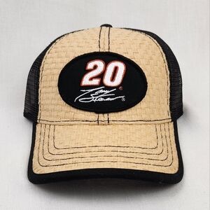 Nascar Tony Stewart Curved Bill Trucker Snapback Hat